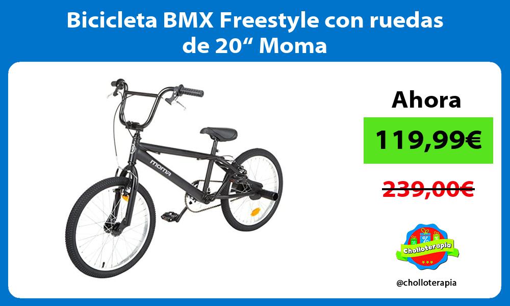 Bicicleta BMX Freestyle con ruedas de 20“ Moma