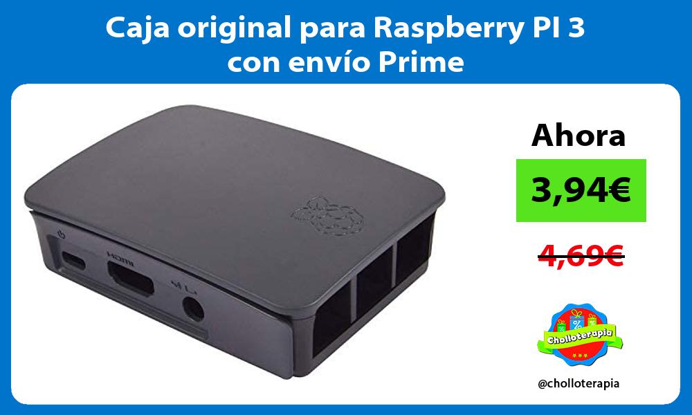 Caja original para Raspberry PI 3 con envío Prime