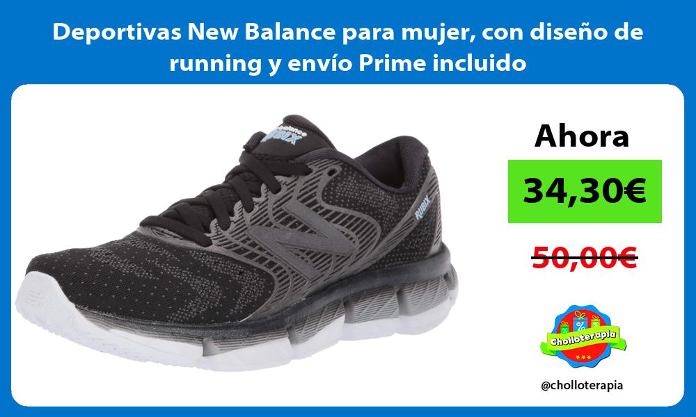 Deportivas New Balance para mujer con diseño de running y envío Prime incluido