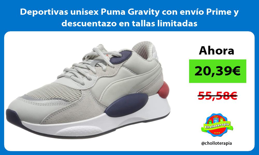 Deportivas unisex Puma Gravity con envío Prime y descuentazo en tallas limitadas