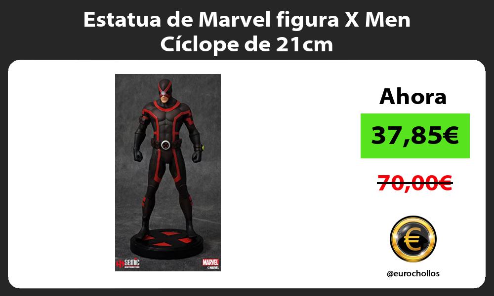 Estatua de Marvel figura X Men Cíclope de 21cm