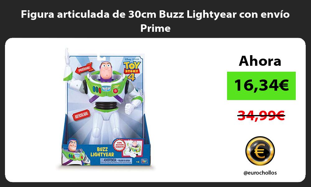 Figura articulada de 30cm Buzz Lightyear con envío Prime
