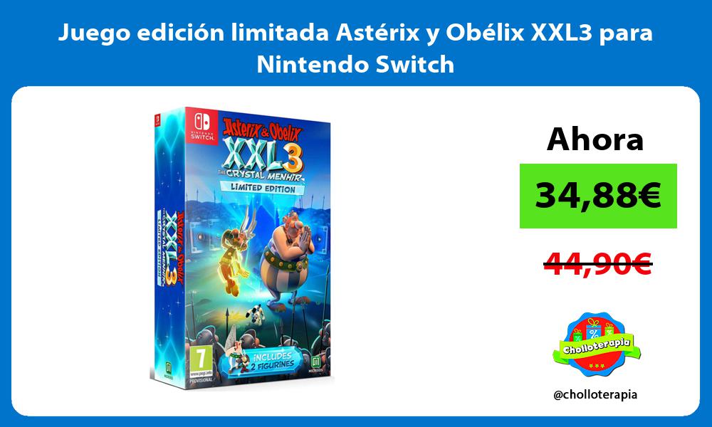 Juego edición limitada Astérix y Obélix XXL3 para Nintendo Switch
