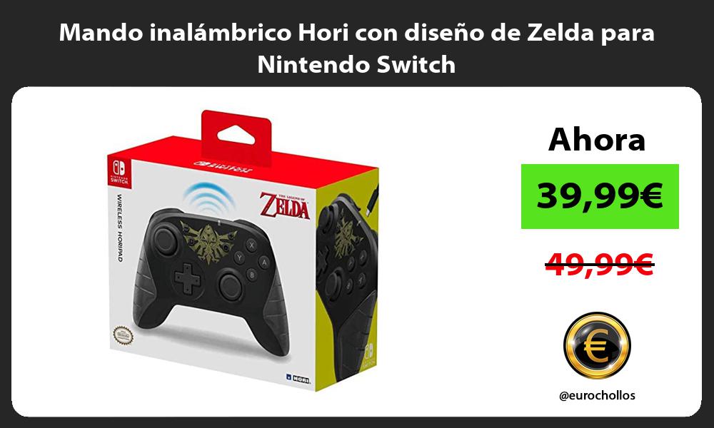 Mando inalámbrico Hori con diseño de Zelda para Nintendo Switch
