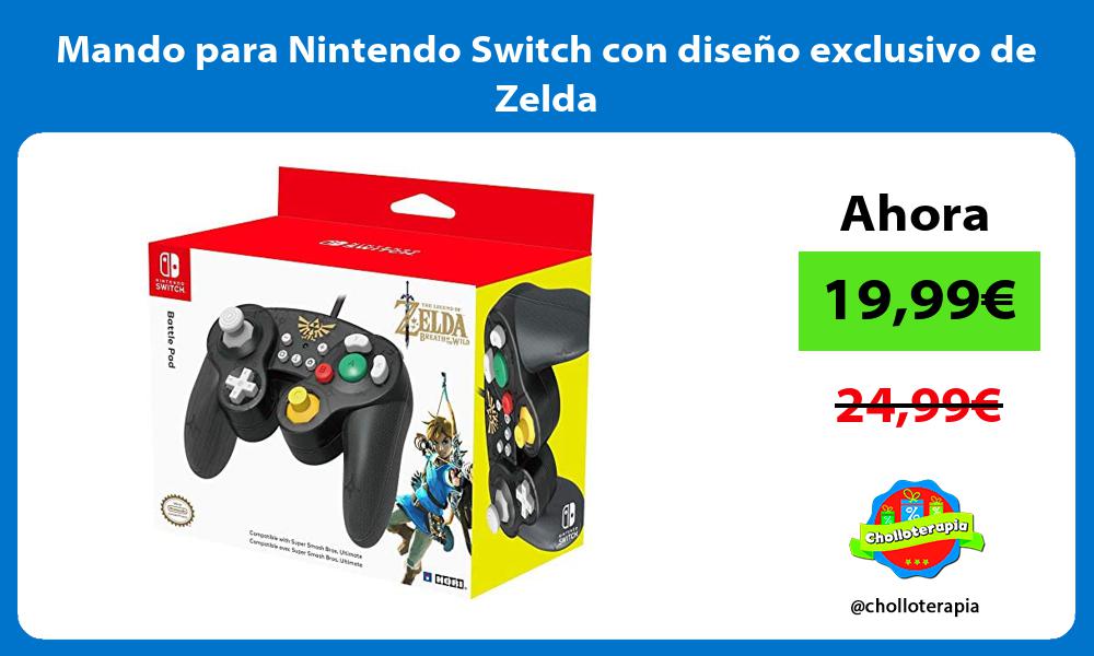 Mando para Nintendo Switch con diseño exclusivo de Zelda