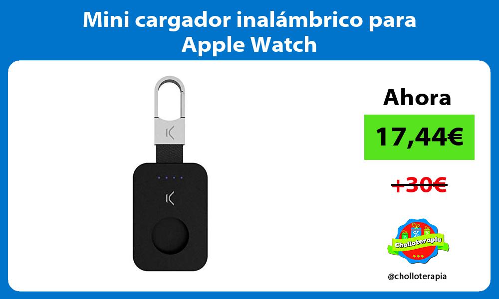 Mini cargador inalámbrico para Apple Watch
