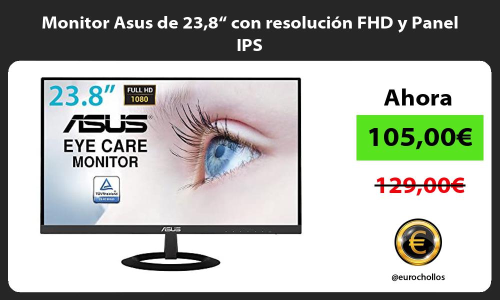 Monitor Asus de 238“ con resolución FHD y Panel IPS