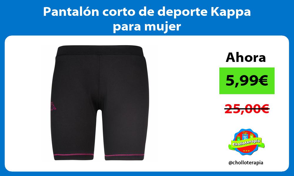 Pantalón corto de deporte Kappa para mujer