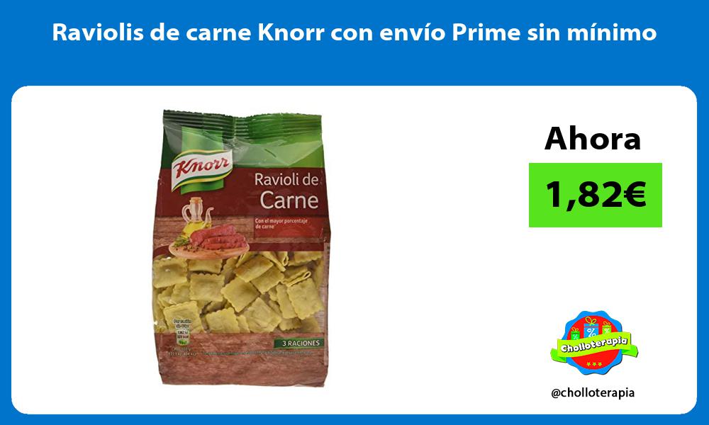 Raviolis de carne Knorr con envío Prime sin mínimo