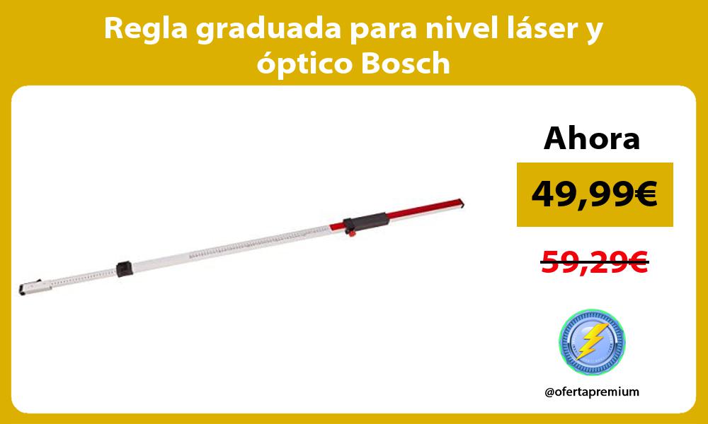 Regla graduada para nivel láser y óptico Bosch