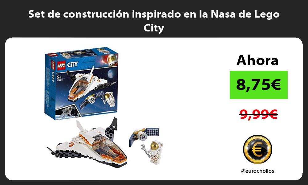 Set de construcción inspirado en la Nasa de Lego City