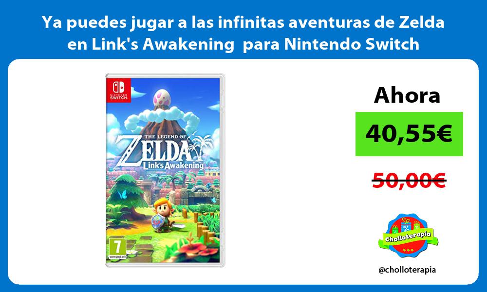 Ya puedes jugar a las infinitas aventuras de Zelda en Links Awakening para Nintendo Switch