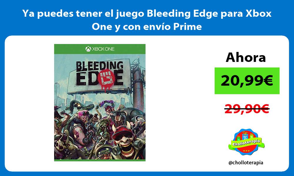 Ya puedes tener el juego Bleeding Edge para Xbox One y con envío Prime