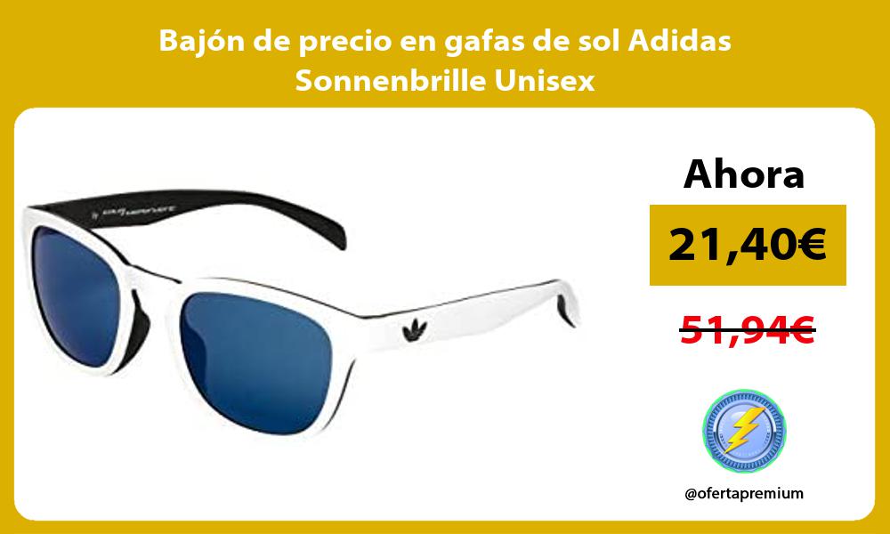 Bajón de precio en gafas de sol Adidas Sonnenbrille Unisex