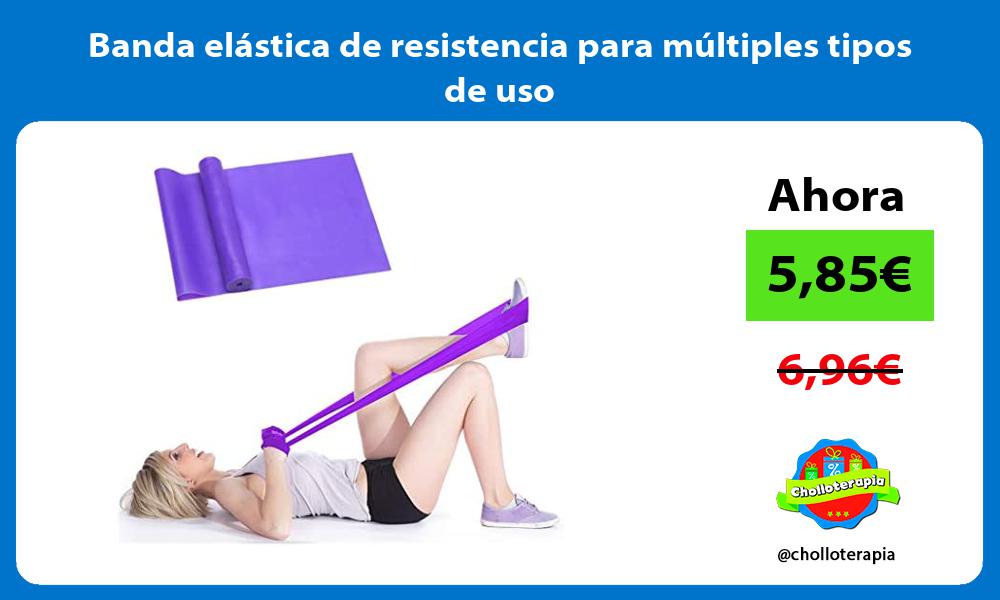 Banda elástica de resistencia para múltiples tipos de uso