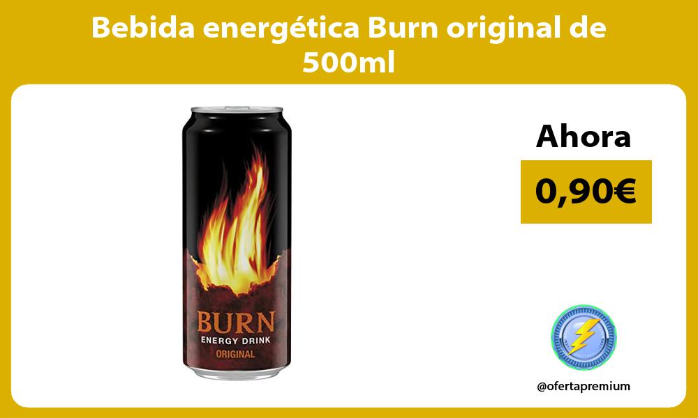 Bebida energética Burn original de 500ml