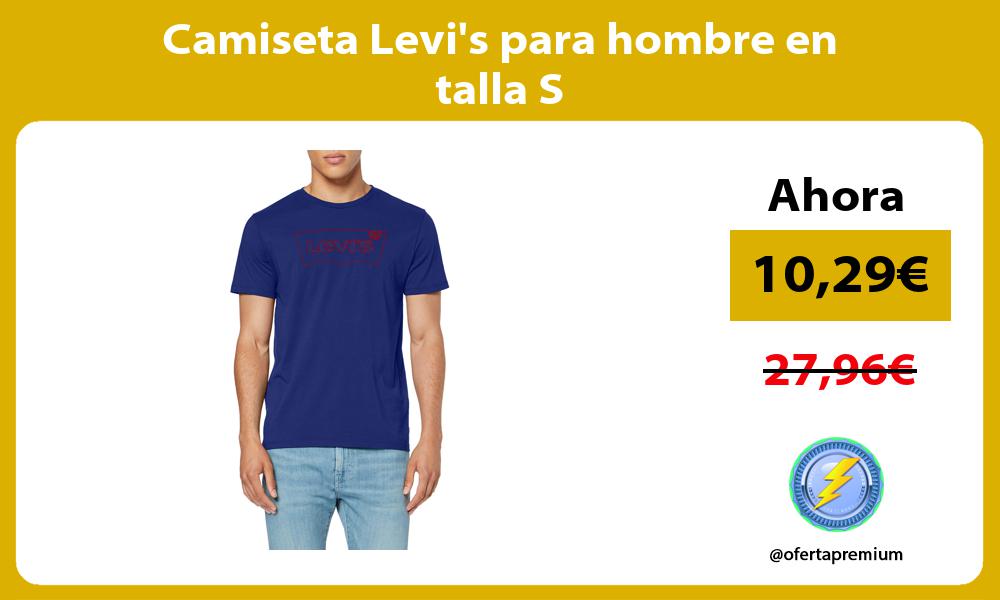 Camiseta Levis para hombre en talla S