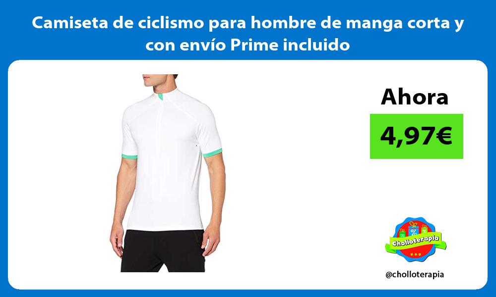 Camiseta de ciclismo para hombre de manga corta y con envío Prime incluido