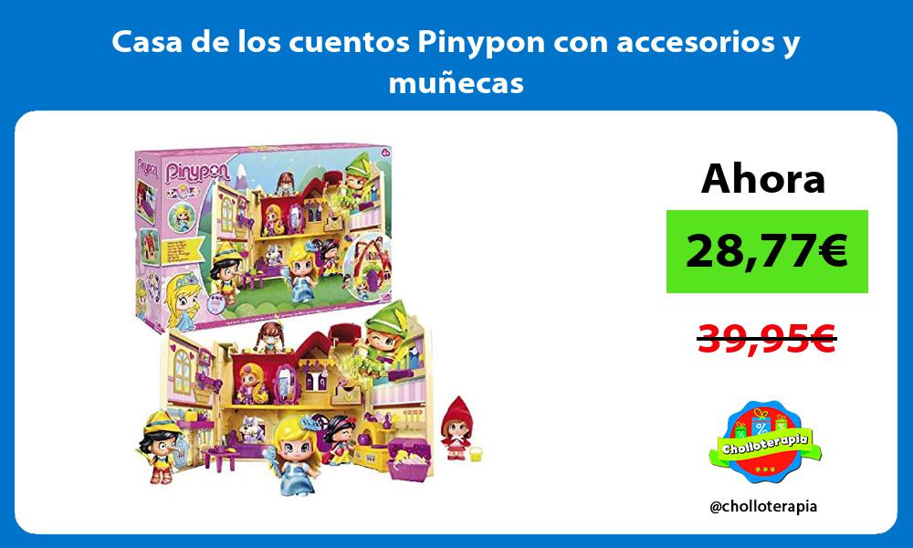 Casa de los cuentos Pinypon con accesorios y muñecas