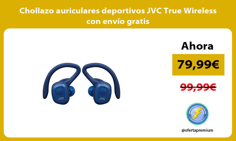 Chollazo auriculares deportivos JVC True Wireless con envío gratis
