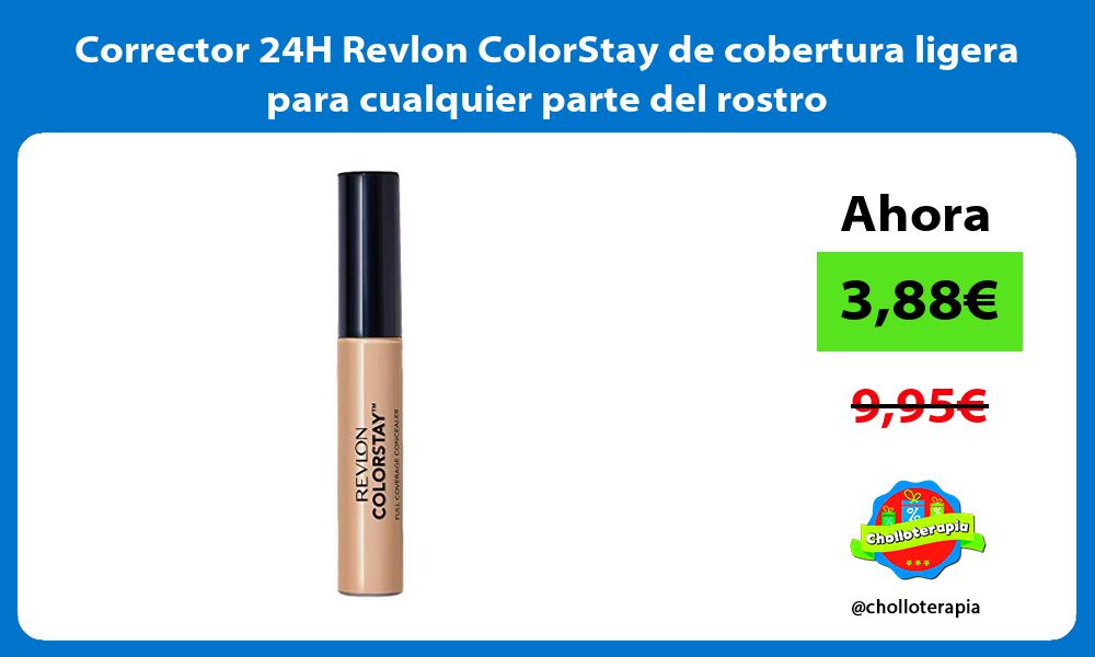 Corrector 24H Revlon ColorStay de cobertura ligera para cualquier parte del rostro