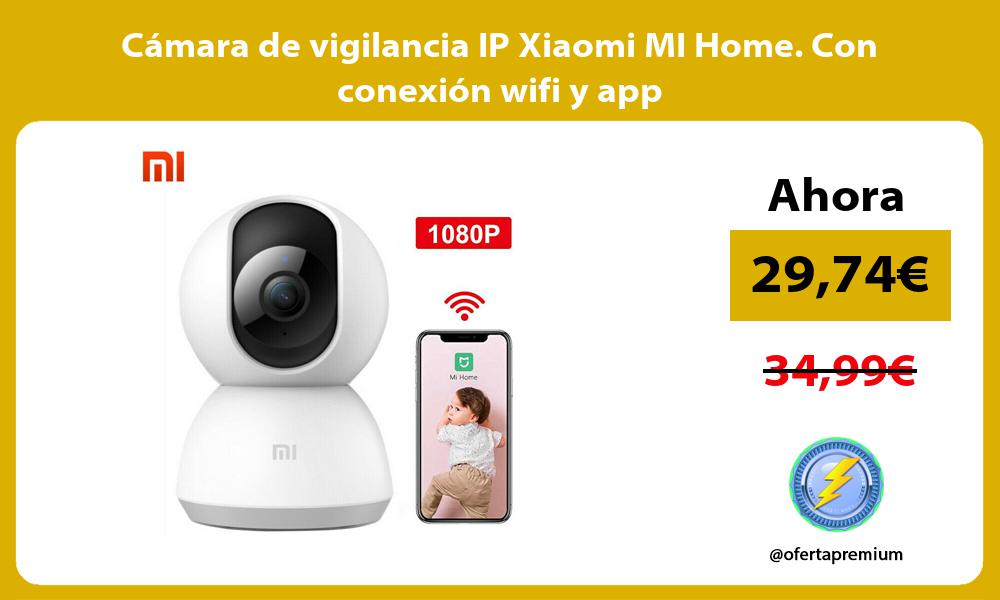 Cámara de vigilancia IP Xiaomi MI Home Con conexión wifi y app