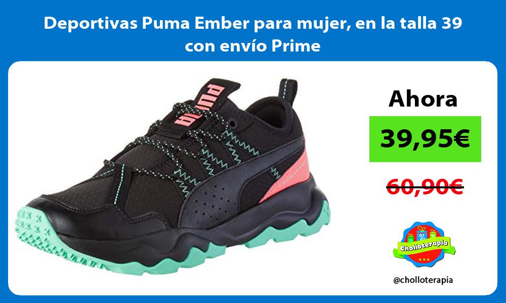 Deportivas Puma Ember para mujer en la talla 39 con envío Prime