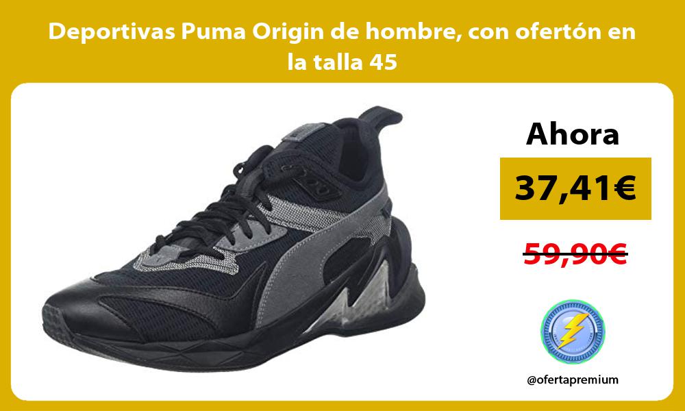 Deportivas Puma Origin de hombre con ofertón en la talla 45