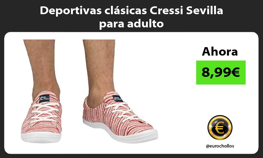 Deportivas clásicas Cressi Sevilla para adulto
