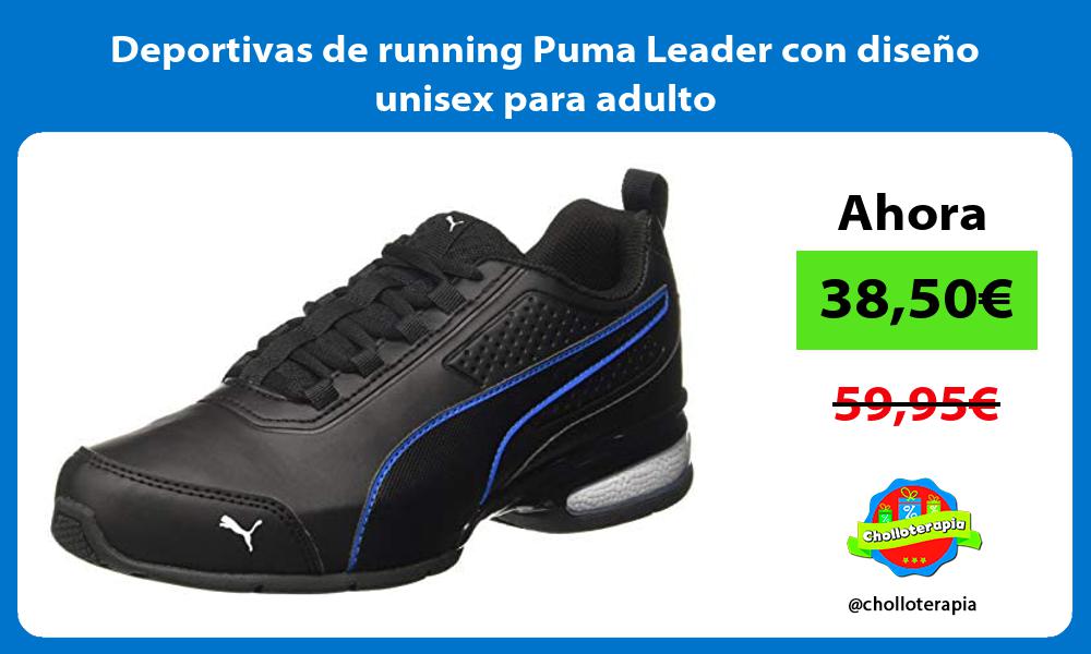 Deportivas de running Puma Leader con diseño unisex para adulto