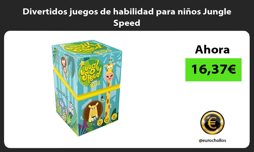 Divertidos juegos de habilidad para niños Jungle Speed