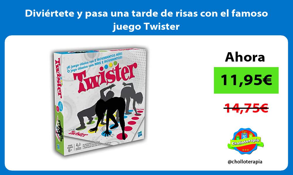 Diviértete y pasa una tarde de risas con el famoso juego Twister