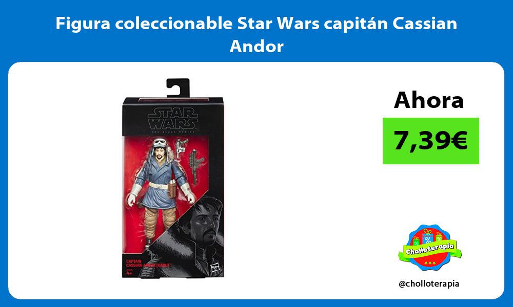 Figura coleccionable Star Wars capitán Cassian Andor