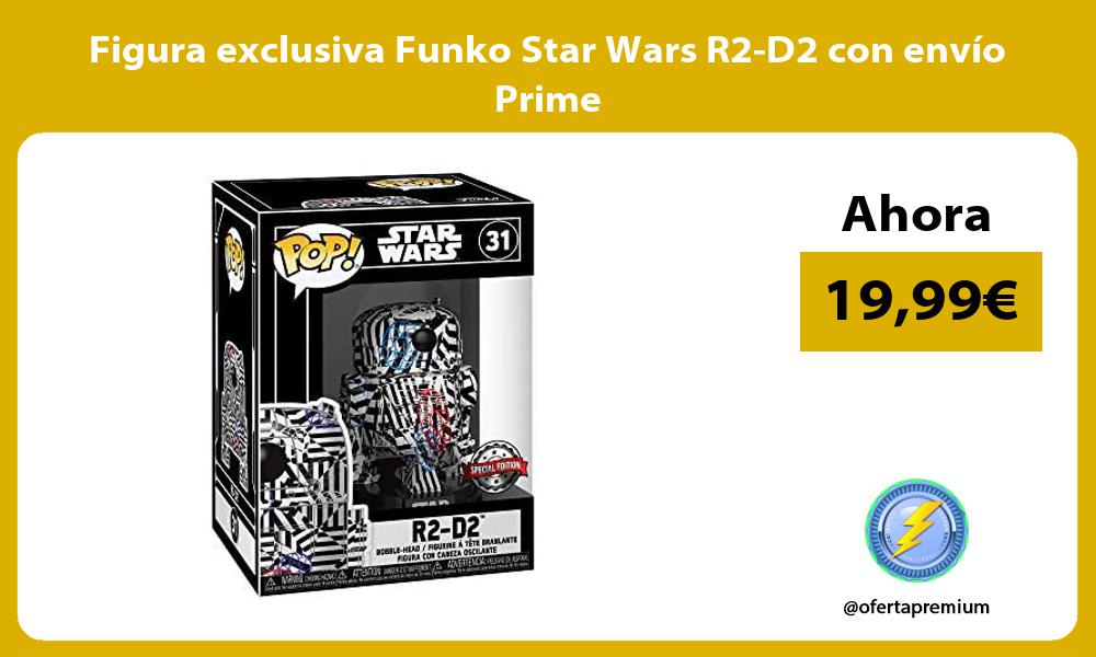 Figura exclusiva Funko Star Wars R2 D2 con envío Prime