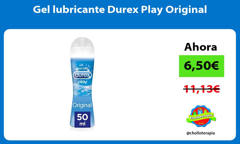 Gel lubricante Durex Play Original
