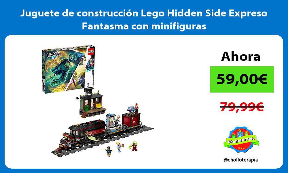 Juguete de construcción Lego Hidden Side Expreso Fantasma con minifiguras