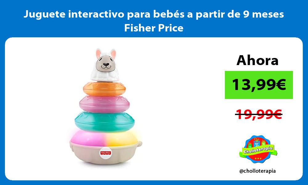 Juguete interactivo para bebés a partir de 9 meses Fisher Price