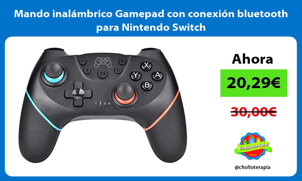 Mando inalámbrico Gamepad con conexión bluetooth para Nintendo Switch