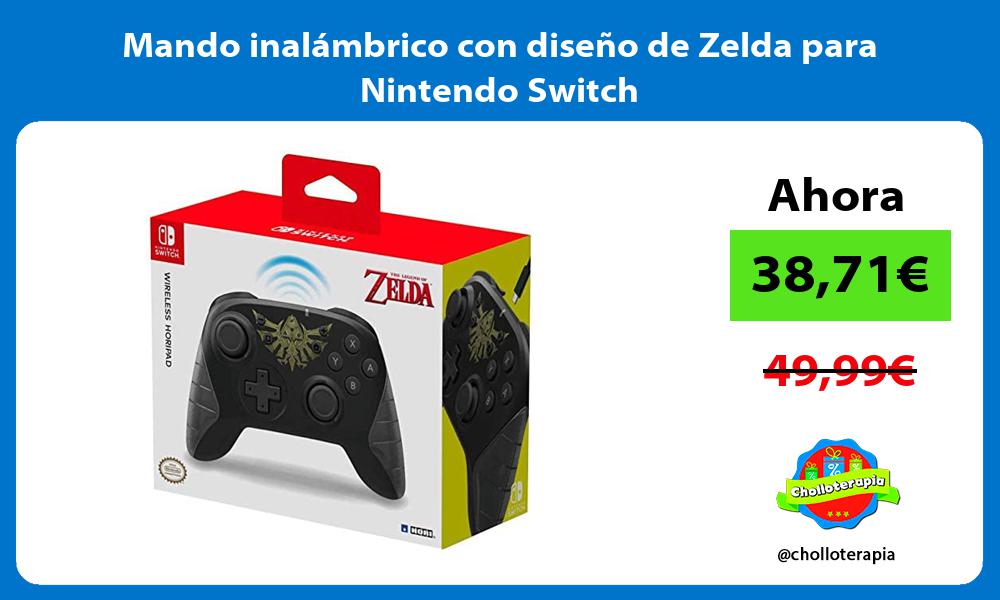 Mando inalámbrico con diseño de Zelda para Nintendo Switch