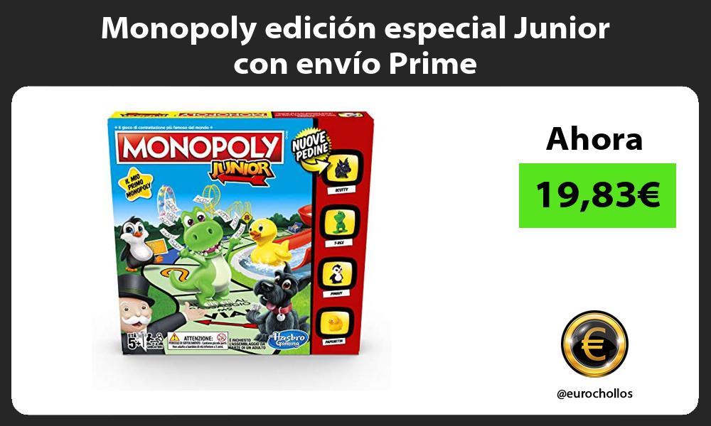 Monopoly edición especial Junior con envío Prime