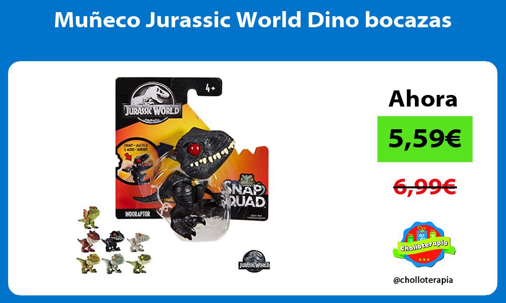 Muñeco Jurassic World Dino bocazas