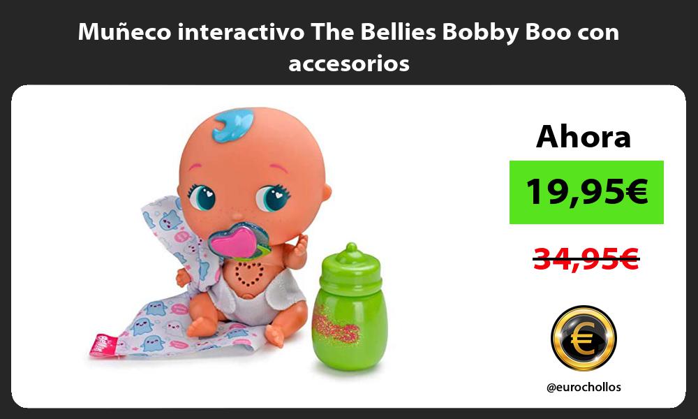 Muñeco interactivo The Bellies Bobby Boo con accesorios