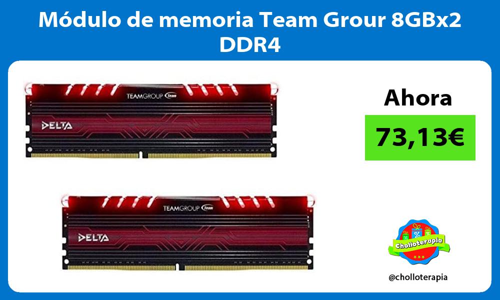 Módulo de memoria Team Grour 8GBx2 DDR4