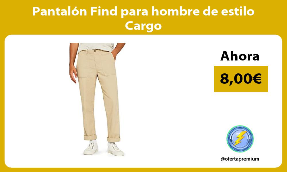 Pantalón Find para hombre de estilo Cargo