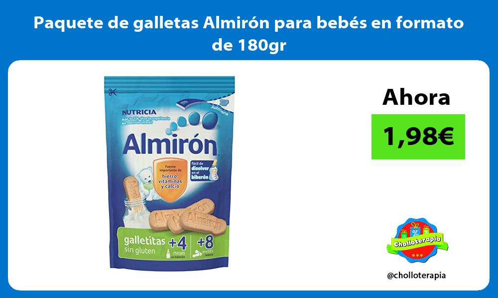 Paquete de galletas Almirón para bebés en formato de 180gr