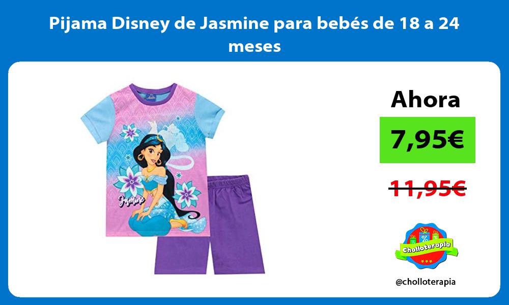 Pijama Disney de Jasmine para bebés de 18 a 24 meses