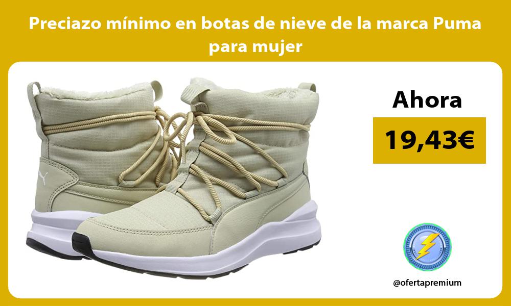Preciazo mínimo en botas de nieve de la marca Puma para mujer