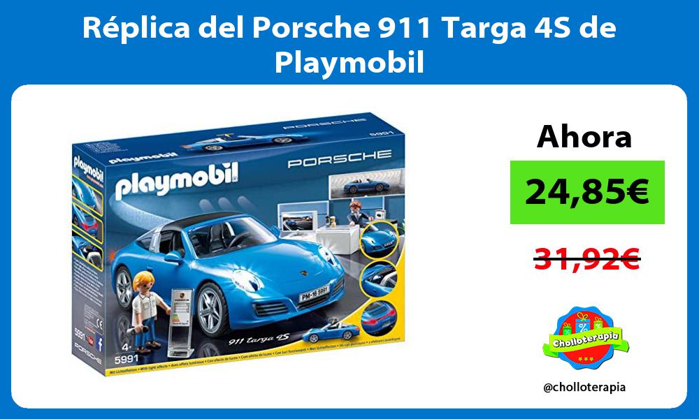 Réplica del Porsche 911 Targa 4S de Playmobil