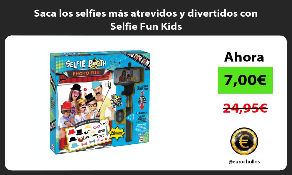 Saca los selfies más atrevidos y divertidos con Selfie Fun Kids