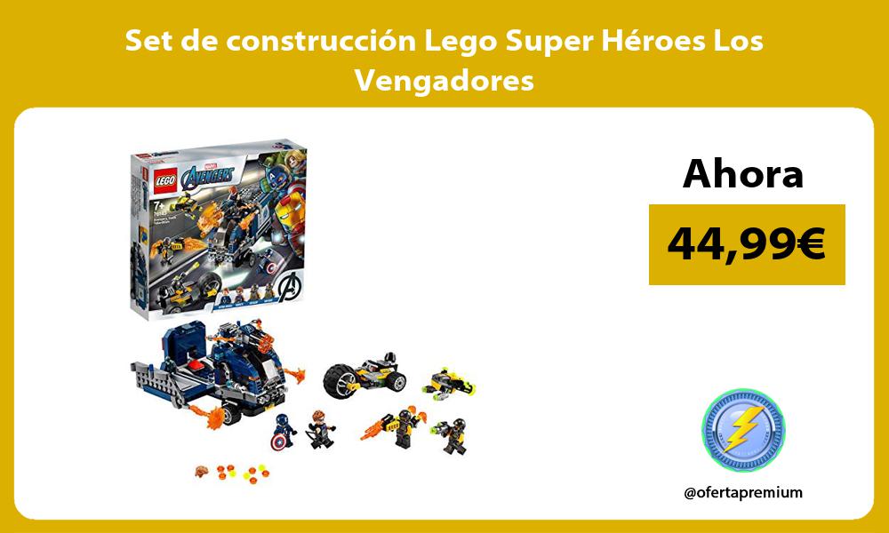 Set de construcción Lego Super Héroes Los Vengadores